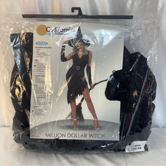 California Costumes Million Dollar Witch Costume - Picture 12 of 12